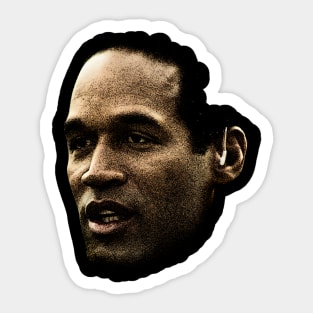 The O.J. Simpson VINTAGE Sticker